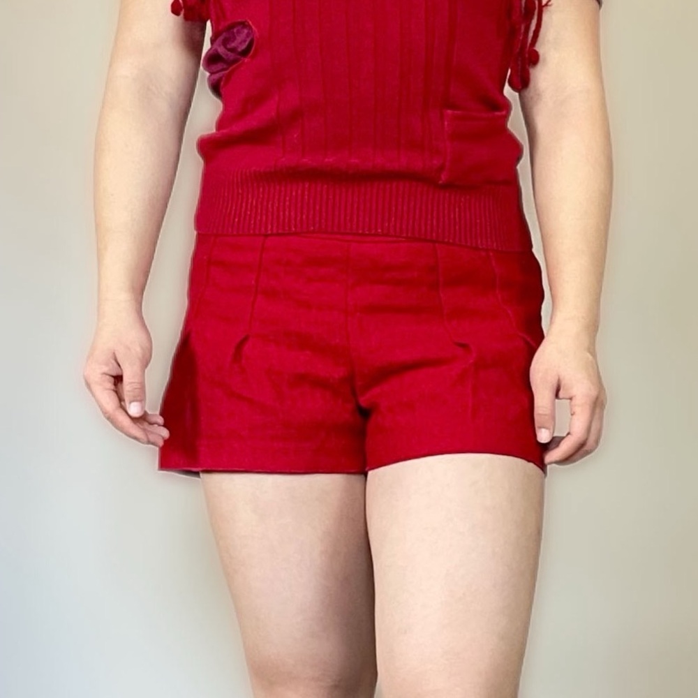 Red Women's Shorts